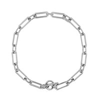 Necklace Rue des Mille Woman REBELLE in Silver Zirconia GRZ-008 TBA RH - GRZ-008 TBA RH